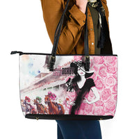 Kentucky Horse Racing Leather Tote Bag Derby Day - Pink Out Party