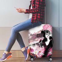 Kentucky Horse Racing Luggage Cover Derby Day - Pink Out Party