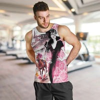 Kentucky Horse Racing Men Tank Top Derby Day - Pink Out Party