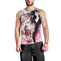 Kentucky Horse Racing Men Tank Top Derby Day - Pink Out Party