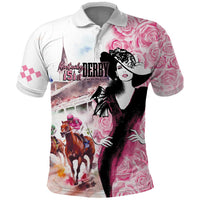 Kentucky Horse Racing Polo Shirt Derby Day - Pink Out Party