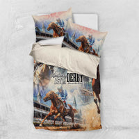 Kentucky Horse Racing Bedding Set For The Roses