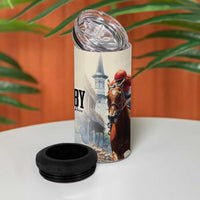 Kentucky Horse Racing 4 in 1 Can Cooler Tumbler For The Roses