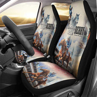 Kentucky Horse Racing Car Seat Cover For The Roses