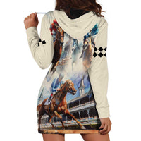 Kentucky Horse Racing Hoodie Dress For The Roses