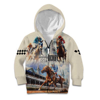 Kentucky Horse Racing Kid Hoodie For The Roses