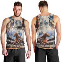 Kentucky Horse Racing Men Tank Top For The Roses