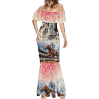 Kentucky Horse Racing Mermaid Dress For The Roses