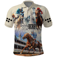 Kentucky Horse Racing Polo Shirt For The Roses