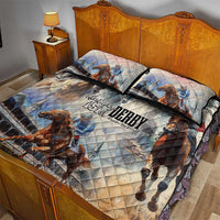 Kentucky Horse Racing Quilt Bed Set For The Roses