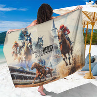 Kentucky Horse Racing Sarong For The Roses