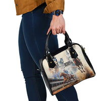 Kentucky Horse Racing Shoulder Handbag For The Roses