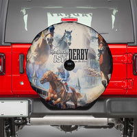 Kentucky Horse Racing Spare Tire Cover For The Roses