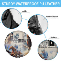 Kentucky Horse Racing Spare Tire Cover For The Roses