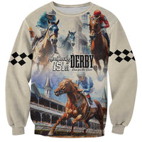 Kentucky Horse Racing Sweatshirt For The Roses