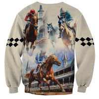 Kentucky Horse Racing Sweatshirt For The Roses