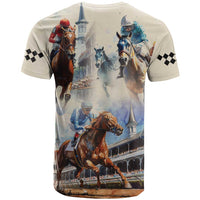 Kentucky Horse Racing T Shirt For The Roses