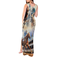 Kentucky Horse Racing Tank Maxi Dress For The Roses