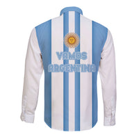 Argentina WC26 Hattrick - Making New History Long Sleeve Button Shirt