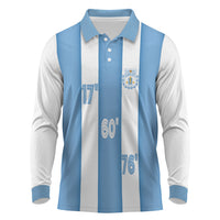 Argentina WC26 Hattrick - Making New History Long Sleeve Polo Shirt