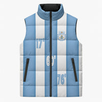 Argentina WC26 Hattrick - Making New History Sleeveless Puffer Jacket