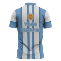 Argentina WC26 Hattrick - Making New History Zipper Polo Shirt