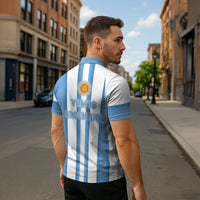 Argentina WC26 Hattrick - Making New History Zipper Polo Shirt