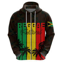 Personalised Jamaica Hoodie Reggae Festival Legend Bob Abstract Portrait - Wonder Print Shop