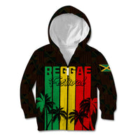 Personalised Jamaica Kid Hoodie Reggae Festival Legend Bob Abstract Portrait - Wonder Print Shop
