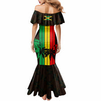 Personalised Jamaica Mermaid Dress Reggae Festival Legend Bob Abstract Portrait - Wonder Print Shop