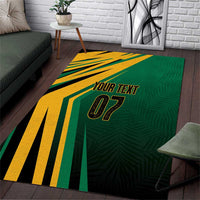Jamaica Tropical Palm Personalized Area Rug - Wonder Print Shop