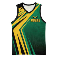 Jamaica Tropical Palm Personalized Basketball Jersey - Wonder Print Shop