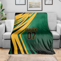 Jamaica Tropical Palm Personalized Blanket - Wonder Print Shop
