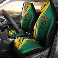 Jamaica Tropical Palm Personalized Car Seat Cover - Wonder Print Shop