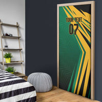 Jamaica Tropical Palm Personalized Door Cover - Wonder Print Shop