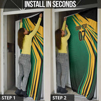 Jamaica Tropical Palm Personalized Door Cover - Wonder Print Shop