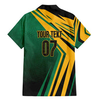 Jamaica Tropical Palm Personalized Family Matching Mermaid Dress and Hawaiian Shirt - Wonder Print Shop