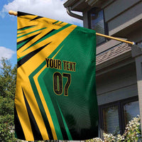 Jamaica Tropical Palm Personalized Garden Flag - Wonder Print Shop