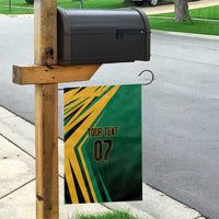 Jamaica Tropical Palm Personalized Garden Flag - Wonder Print Shop