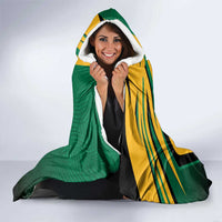 Jamaica Tropical Palm Personalized Hooded Blanket - Wonder Print Shop