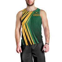 Jamaica Tropical Palm Personalized Men Tank Top - Wonder Print Shop