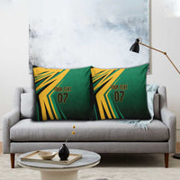 Jamaica Tropical Palm Personalized Pillow Cover - Wonder Print Shop