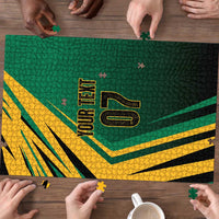 Jamaica Tropical Palm Personalized Puzzle - Wonder Print Shop