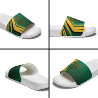 Jamaica Tropical Palm Personalized Slide Sandals - Wonder Print Shop