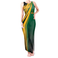 Jamaica Tropical Palm Personalized Tank Maxi Dress - Wonder Print Shop