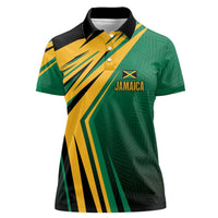 Jamaica Tropical Palm Personalized Women Polo Shirt - Wonder Print Shop