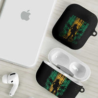 Jamaica One Love Grunge AirPods Case Jamrock - Wonder Print Shop