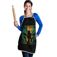Jamaica One Love Grunge Apron Jamrock - Wonder Print Shop