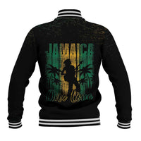Jamaica One Love Grunge Baseball Jacket Jamrock - Wonder Print Shop