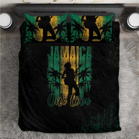 Jamaica One Love Grunge Bedding Set Jamrock - Wonder Print Shop
